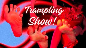 Total humiliation by trampling