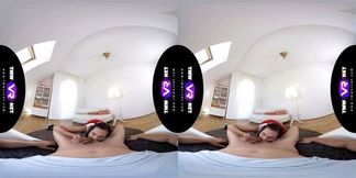 TmwVRnet com Leanne Lace Hot Brunette Straddles a Boner