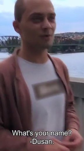 Twinkpop - Dusan was shy but it didn’t take long before he got a huge boner