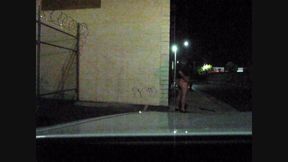 Nighttime Sidewalk Cum