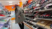 Touching myself in the store