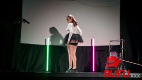 Stripping and Giving Anal to Become a Star in a Theater Encounter