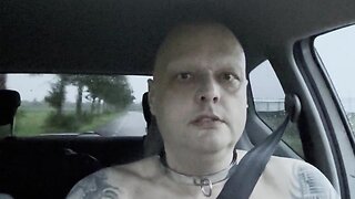 Naked gay slave driving public lgbtq