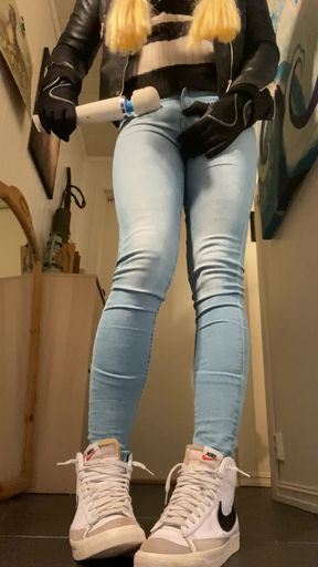 So horny in my tight jeans