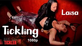 Mummified Laisa... said she wasn't ticklish, but I discovered every sensitive spot until I made her laugh uncontrollably. (English subtitles 1080p)