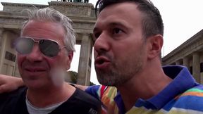 Mia De Berg gets her pussy fucked and fingered outdoor by big cock