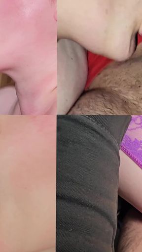 Split Screen I bet you will cum (Babecock PMV)   Clip 1