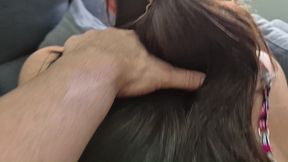 aconteceu no supermercado - pregadora que estava pregando a palavra no supermercado acabou sendo fodida por um cliente, ela caiu em tentacao e depois se arrependeu