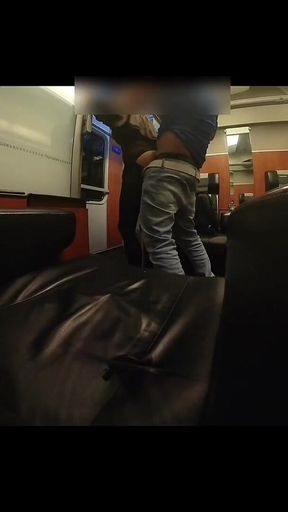 Public Fucking - Train