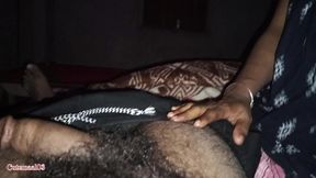 Friend's Attractive Wife Sucking Hard.