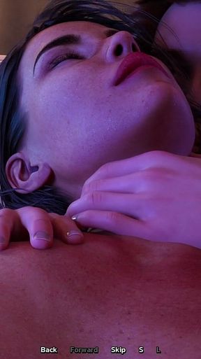 Step Son Seducing His Sexy Step Mom with a Massage at Night - 3D Hentai Animated Porn - Life in Santa County