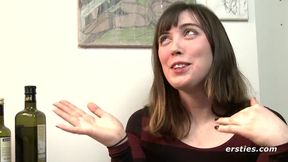 Intimate Moments With Amateur Brunette Fiona - Masturbation solo