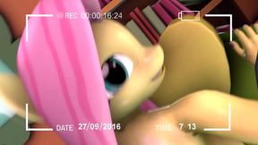 Intimate Home Movie Moments – 3D Hentai Couple Caught On Camera