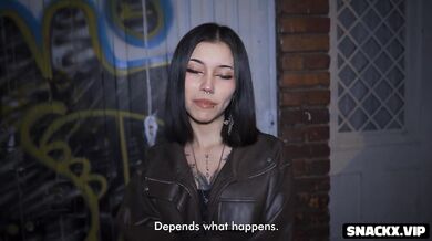 Goth Girl Gets Her Ex Pounded Hard Until Creampie Oozes