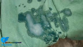 Me masturbating after my neighbor with a huge thick and black cock.