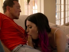 Handsome straight guy fucking a transexual big ass hardcore