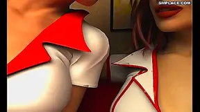 (3D Hentai) Futanari Kitty (CEN) Smplace.com