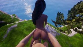 Wild Life - Big Ass Maya Getting Fucked in the Ass - Anal