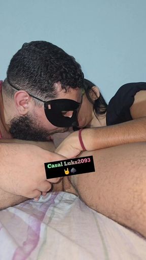 Drooling Cock Dripping Like Never Before in the Cuckold's Mouth