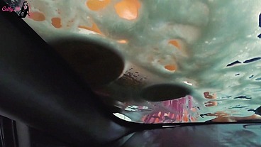 Dirty Car, Naughty Bimbo - Bimbo Car Wasch Fantasy