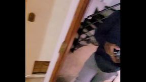 Repartidor de domicilio me termina follando