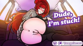 Car Toon In Audio Asmr Hot Goth Girl Stuck In The Backseat Hentai Roleplay Anal Friends To Lovers