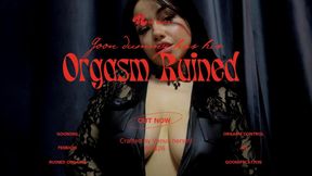 Goon dummy has his orgasm ruined