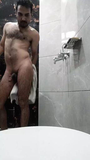 Masterbating after suck and fuck by uncle