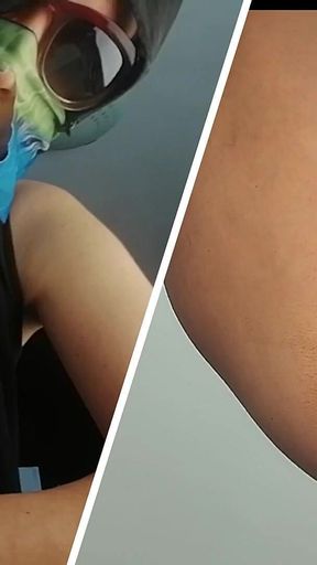 Amateur Wife Fingers Pussy Orgasm with Moans. Latina Big Ass, Big Tits.