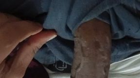 Alone hot handsome man shaking his penise - masterbation video