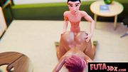 Hot Big Tittied Futa Babes Sucking And Fucking