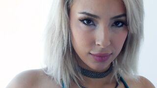 Curvy Blonde Lauren Pixie Rides Hard Before Receiving A Facial In POV 2