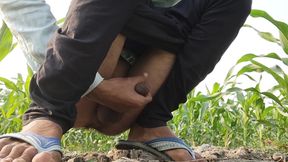 Cumming Cock in Village Area in, Outdoor.