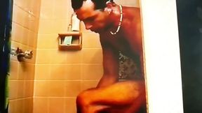 Vintage 2001 Famous Male Nude Celebrities XXX Celebrity Solo Sex Tape - Caught Supermodel Cory Shaving in Shower