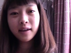 Cute japanese teen pees