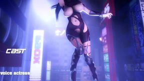 Taimanin Asagi 3: Inside - Hentai ninjas gangbanged by huge dick monsters