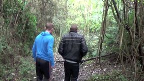 Fucked by young straight Arab in the night outdoor