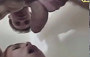 Blonde perfect booty gets fuck