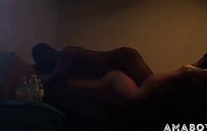 BBC drills phat butt white boy