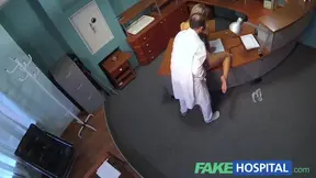 SexHospital Horny sexy blonde patient raise the temperature