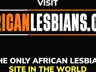 Slender Zulu Neighbours Virgin Cunt Feast On 1St Lesbo Bang