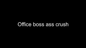 Macrophilia - office boss ass crush