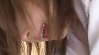 Eastern Cutie Runes Tsukihshiro Gets Fingers Deep In Her Pussy