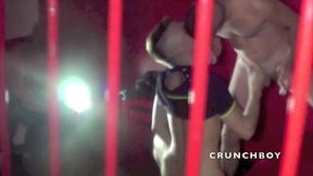 partouze de soumis avec une grosse bite de black