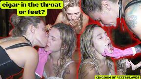 cigar in the throat or feet? (4K)