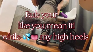 TEASE FEET 🦶 High Heels ON Fetish