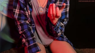 asmr without my pants 👖 come smoke &amp; chill with me