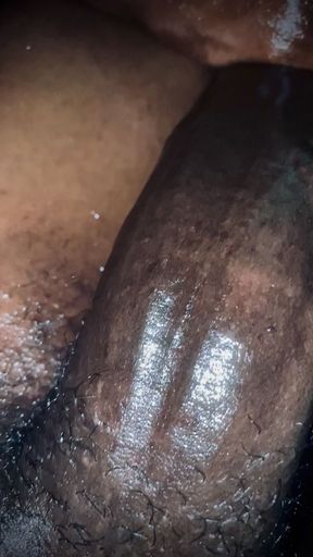 Jerking Big Black Dick