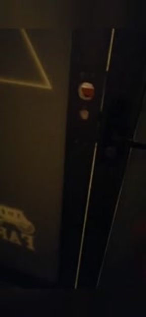 After a dirty ride, I ended up in a bar bathroom