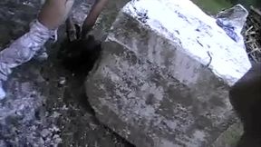 bais&eacute_ par un mec en exterieur en cockring et jockstrapmec de 40 ans me bais&eacute_ ...